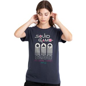 Squid Game Women's Dalgona Candy Shapes T-Shirt, Deep Navy Size: 2XL Navy 2XL Squid Game Women's Dalgona Candy Shapes T-Shirt, Deep Navy Size: 2XL Navy 2XL