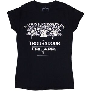Rock Off Guns N' Roses Ladies T-shirt - Troubadour Flyer - T-shirt Rock Off Guns N' Roses Ladies T-shirt - Troubadour Flyer - T-shirt