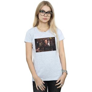 Supernatural Women's Gabriel´s Bar Cotton T-Shirt in Grey Size: Medium Grey M Supernatural Women's Gabriel´s Bar Cotton T-Shirt in Grey Size: Medium Grey M