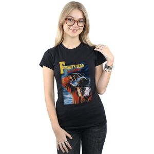 A Nightmare On Elm Street Women's The Final Nightmare Cotton T-Shirt in Black Size: XL Black XL A Nightmare On Elm Street Women's The Final Nightmare Cotton T-Shirt in Black Size: XL Black XL