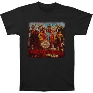The Beatles Women's Sgt Pepper T-Shirt in Black Size: Medium Black M The Beatles Women's Sgt Pepper T-Shirt in Black Size: Medium Black M