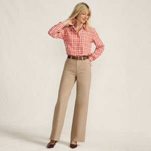 lands end Lands' End Women's Wide Leg Five-pocket Chinos in Tan Size: 18 Tan 18 lands end Lands' End Women's Wide Leg Five-pocket Chinos in Tan Size: 18 Tan 18