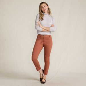 lands end Lands' End Women's Slim Leg Cropped Chinos, Mid Rise in Terracotta Size: 12 Terracotta 12 lands end Lands' End Women's Slim Leg Cropped Chinos, Mid Rise in Terracotta Size: 12 Terracotta 12