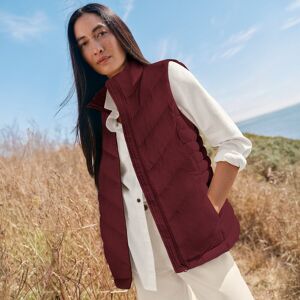 lands end Lands' End Women's FeatherFree Gilet in Burgundy Size: 16-18 Burgundy 16-18 lands end Lands' End Women's FeatherFree Gilet in Burgundy Size: 16-18 Burgundy 16-18