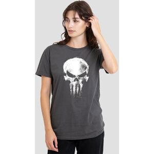 Marvel Women's Daredevil Born Again Skull The Punisher Returns T-Shirt, Light Graphite in Grey Size: 2XL Grey 2XL Marvel Women's Daredevil Born Again Skull The Punisher Returns T-Shirt, Light Graphite in Grey Size: 2XL Grey 2XL