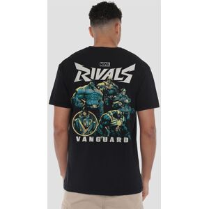 Marvel Rivals Vanguard Trend (Back Print) T-Shirt, Black Size: Medium Black M Marvel Rivals Vanguard Trend (Back Print) T-Shirt, Black Size: Medium Black M