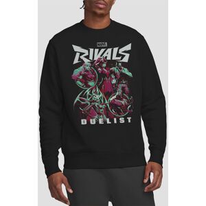 Marvel Rivals Duelist Trend Sweatshirt, Black Size: Medium Black M Marvel Rivals Duelist Trend Sweatshirt, Black Size: Medium Black M