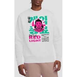 Squid Game - Season Three Young-Hee Red Light Sweatshirt, White Size: XL White XL Squid Game - Season Three Young-Hee Red Light Sweatshirt, White Size: XL White XL