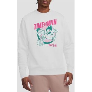 Squid Game - Season Three Time To Win Sweatshirt, White Size: 2XL White 2XL Squid Game - Season Three Time To Win Sweatshirt, White Size: 2XL White 2XL