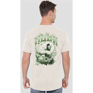 Marvel Rivals Vanguard Monster Hulk Trend (Back Print) T-Shirt, Natural in Beige Size: 2XL Beige 2XL Marvel Rivals Vanguard Monster Hulk Trend (Back Print) T-Shirt, Natural in Beige Size: 2XL Beige 2XL