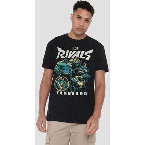 Marvel Rivals Vanguard Trend T-Shirt, Black Size: 2XL Black 2XL Marvel Rivals Vanguard Trend T-Shirt, Black Size: 2XL Black 2XL