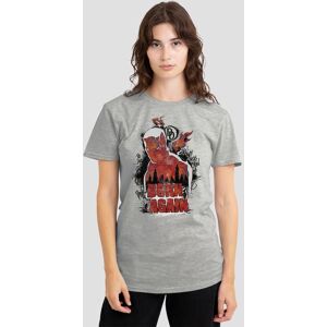 Marvel Women's Daredevil Born Again Matt Murdock Graffiti T-Shirt, Heather Grey Size: Small Grey S Marvel Women's Daredevil Born Again Matt Murdock Graffiti T-Shirt, Heather Grey Size: Small Grey S