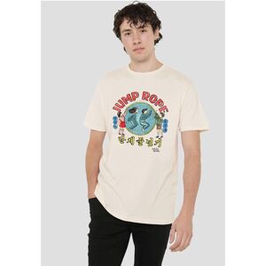 Squid Game - Season Three Vintage Jump Rope Game T-Shirt, Natural in Beige Size: Large Beige L Squid Game - Season Three Vintage Jump Rope Game T-Shirt, Natural in Beige Size: Large Beige L