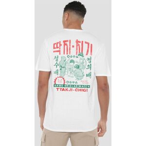 Squid Game Season 3 Korean Game Of Slap Match (Back Print) T-Shirt, White Size: Medium White M Squid Game Season 3 Korean Game Of Slap Match (Back Print) T-Shirt, White Size: Medium White M