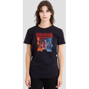 Stranger Things Women's Hawkins Creel House Poster T-Shirt, Black Size: 2XL Black 2XL Stranger Things Women's Hawkins Creel House Poster T-Shirt, Black Size: 2XL Black 2XL