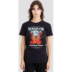 Stranger Things Women's Vecna Rise Poster T-Shirt, Black Size: XL Black XL Stranger Things Women's Vecna Rise Poster T-Shirt, Black Size: XL Black XL