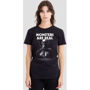 Stranger Things Women's Vecna Monsters Are Real T-Shirt, Black Size: Medium Black M Stranger Things Women's Vecna Monsters Are Real T-Shirt, Black Size: Medium Black M