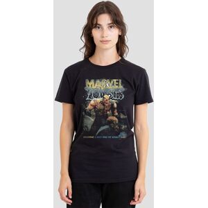 Marvel Women's Zombies Undead Wolverine Cover T-Shirt, Black Size: Large Black L Marvel Women's Zombies Undead Wolverine Cover T-Shirt, Black Size: Large Black L