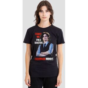 Paramount Home Entertainment Women's Criminal Minds Trust Me T-Shirt, Black Size: 2XL Black 2XL Paramount Home Entertainment Women's Criminal Minds Trust Me T-Shirt, Black Size: 2XL Black 2XL