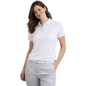 Island Green Micro-pique Golf Polo Shirt - White Island Green Micro-pique Golf Polo Shirt - White