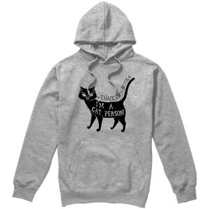Disney Hocus Pocus Thackery Binx I'm A Cat Person Hoodie Light Grey Size: Small Light Grey S Disney Hocus Pocus Thackery Binx I'm A Cat Person Hoodie Light Grey Size: Small Light Grey S