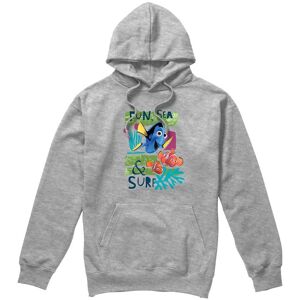 Disney Finding Nemo Fun, Sea, Surf Hoodie Light Grey Size: Large Light Grey L Disney Finding Nemo Fun, Sea, Surf Hoodie Light Grey Size: Large Light Grey L