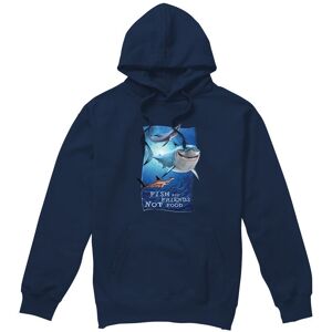 Disney Finding Nemo Fish are Friends Hoodie Navy Size: 2XL Navy 2XL Disney Finding Nemo Fish are Friends Hoodie Navy Size: 2XL Navy 2XL