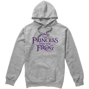 Disney The Princess & The Frog Logo Hoodie Light Grey Size: Large Light Grey L Disney The Princess & The Frog Logo Hoodie Light Grey Size: Large Light Grey L
