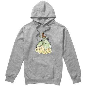 Disney The Princess & The Frog Be You. It's Beautiful With Tiana Unisex Hoodie Light Grey Size: Large Light Grey L Disney The Princess & The Frog Be You. It's Beautiful With Tiana Unisex Hoodie Light Grey Size: Large Light Grey L