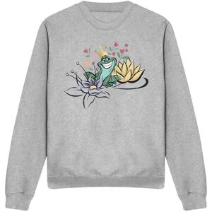 Disney The Princess & The Frog The Prince, Naveen Sweatshirt Light Grey Size: Small Light Grey S Disney The Princess & The Frog The Prince, Naveen Sweatshirt Light Grey Size: Small Light Grey S