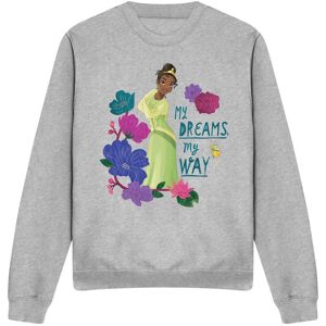 Disney The Princess & The Frog Tiana My Dreams, My Way Sweatshirt Light Grey Size: Medium Light Grey M Disney The Princess & The Frog Tiana My Dreams, My Way Sweatshirt Light Grey Size: Medium Light Grey M