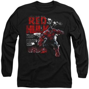 Marvel Captain America Brave New World Red Hulk Rage Long Sleeve T-Shirt, Black Size: XL Black XL Marvel Captain America Brave New World Red Hulk Rage Long Sleeve T-Shirt, Black Size: XL Black XL