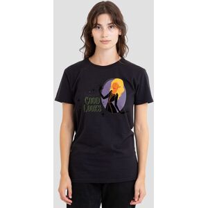 Disney Women's Hocus Pocus Sarah Is Cursed With Good Looks T-Shirt, Black Size: XL Black XL Disney Women's Hocus Pocus Sarah Is Cursed With Good Looks T-Shirt, Black Size: XL Black XL
