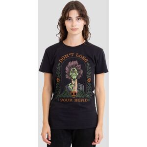 Disney Women's Hocus Pocus 2 William Butcherson Don't Lose Your Head T-Shirt, Black Size: Medium Black M Disney Women's Hocus Pocus 2 William Butcherson Don't Lose Your Head T-Shirt, Black Size: Medium Black M