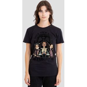 Disney Women's Hocus Pocus 2 Be Your Own Kind Of Magic Becca, Izzy, Cassie T-Shirt, Black Size: Large Black L Disney Women's Hocus Pocus 2 Be Your Own Kind Of Magic Becca, Izzy, Cassie T-Shirt, Black Size: Large Black L