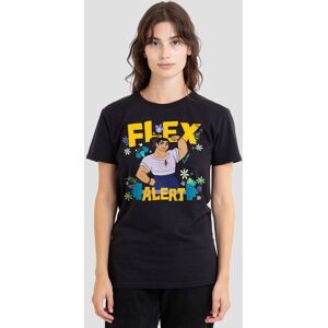 Disney Women's Encanto Flex Alert With Luisa T-Shirt, Black Size: Small Black S Disney Women's Encanto Flex Alert With Luisa T-Shirt, Black Size: Small Black S