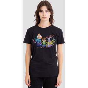 Disney Women's Encanto Family Is Everything With Mirabel, Isabela & Luisa T-Shirt, Black Size: Large Black L Disney Women's Encanto Family Is Everything With Mirabel, Isabela & Luisa T-Shirt, Black Size: Large Black L