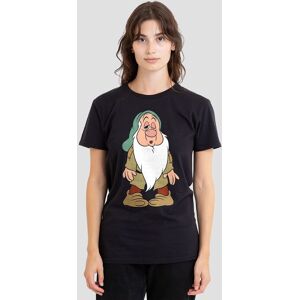 Disney Women's Snow White & The Seven Dwarfs, Sleepy Struggles T-Shirt, Black Size: Small Black S Disney Women's Snow White & The Seven Dwarfs, Sleepy Struggles T-Shirt, Black Size: Small Black S