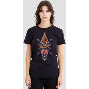 Marvel Women's Black Panther: Wakanda Forever Shuri Okoye Diamond T-Shirt, Black Size: Medium Black M Marvel Women's Black Panther: Wakanda Forever Shuri Okoye Diamond T-Shirt, Black Size: Medium Black M