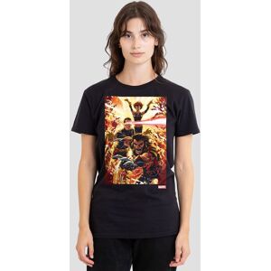 Marvel Women's XMen Wolverine Cyclops Jean Grey T-Shirt, Black Size: Large Black L Marvel Women's XMen Wolverine Cyclops Jean Grey T-Shirt, Black Size: Large Black L