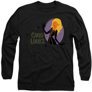 Disney Hocus Pocus Sarah Is Cursed With Good Looks Long Sleeve T-Shirt, Black Size: XL Black XL Disney Hocus Pocus Sarah Is Cursed With Good Looks Long Sleeve T-Shirt, Black Size: XL Black XL