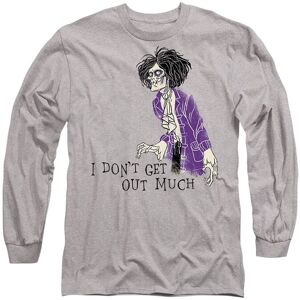 Disney Hocus Pocus Billy Butcherson I Don't Get Out Much Long Sleeve T-Shirt, Athletic Heather in Light Grey Size: Medium Light Grey M Disney Hocus Pocus Billy Butcherson I Don't Get Out Much Long Sleeve T-Shirt, Athletic Heather in Light Grey Size: Medium Light Grey M