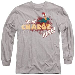 Disney Moana I'm In Charge Long Sleeve T-Shirt, Athletic Heather in Light Grey Size: Large Light Grey L Disney Moana I'm In Charge Long Sleeve T-Shirt, Athletic Heather in Light Grey Size: Large Light Grey L