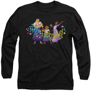 Disney Encanto Family Is Everything With Mirabel, Isabela & Luisa Long Sleeve T-Shirt, Black Size: Small Black S Disney Encanto Family Is Everything With Mirabel, Isabela & Luisa Long Sleeve T-Shirt, Black Size: Small Black S