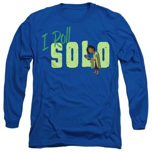 Disney Encanto Bruno, I Roll Solo Long Sleeve T-Shirt, Royal Size: Medium Royal M Disney Encanto Bruno, I Roll Solo Long Sleeve T-Shirt, Royal Size: Medium Royal M