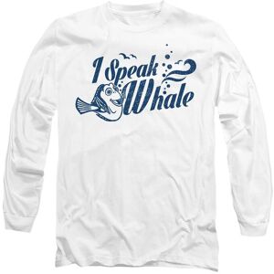 Disney Finding Nemo I Speak Whale Dory Long Sleeve T-Shirt, White Size: Medium White M Disney Finding Nemo I Speak Whale Dory Long Sleeve T-Shirt, White Size: Medium White M