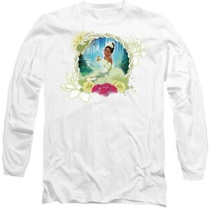 Disney The Princess & The Frog Floral Bayou Beauty With Tiana Long Sleeve T-Shirt, White Size: 2XL White 2XL Disney The Princess & The Frog Floral Bayou Beauty With Tiana Long Sleeve T-Shirt, White Size: 2XL White 2XL