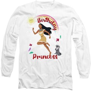 Disney Pocahontas Birthday Princess With Meeko Long Sleeve T-Shirt, White Size: 2XL White 2XL Disney Pocahontas Birthday Princess With Meeko Long Sleeve T-Shirt, White Size: 2XL White 2XL