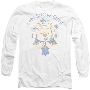 Disney Winnie The Pooh I Am Snow Cute Long Sleeve T-Shirt, White Size: Small White S Disney Winnie The Pooh I Am Snow Cute Long Sleeve T-Shirt, White Size: Small White S