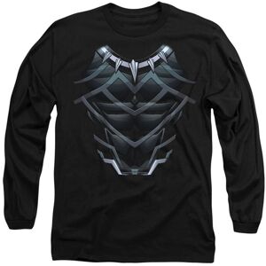 Marvel Black Panther Costume Long Sleeve T-Shirt, Black Size: Small Black S Marvel Black Panther Costume Long Sleeve T-Shirt, Black Size: Small Black S